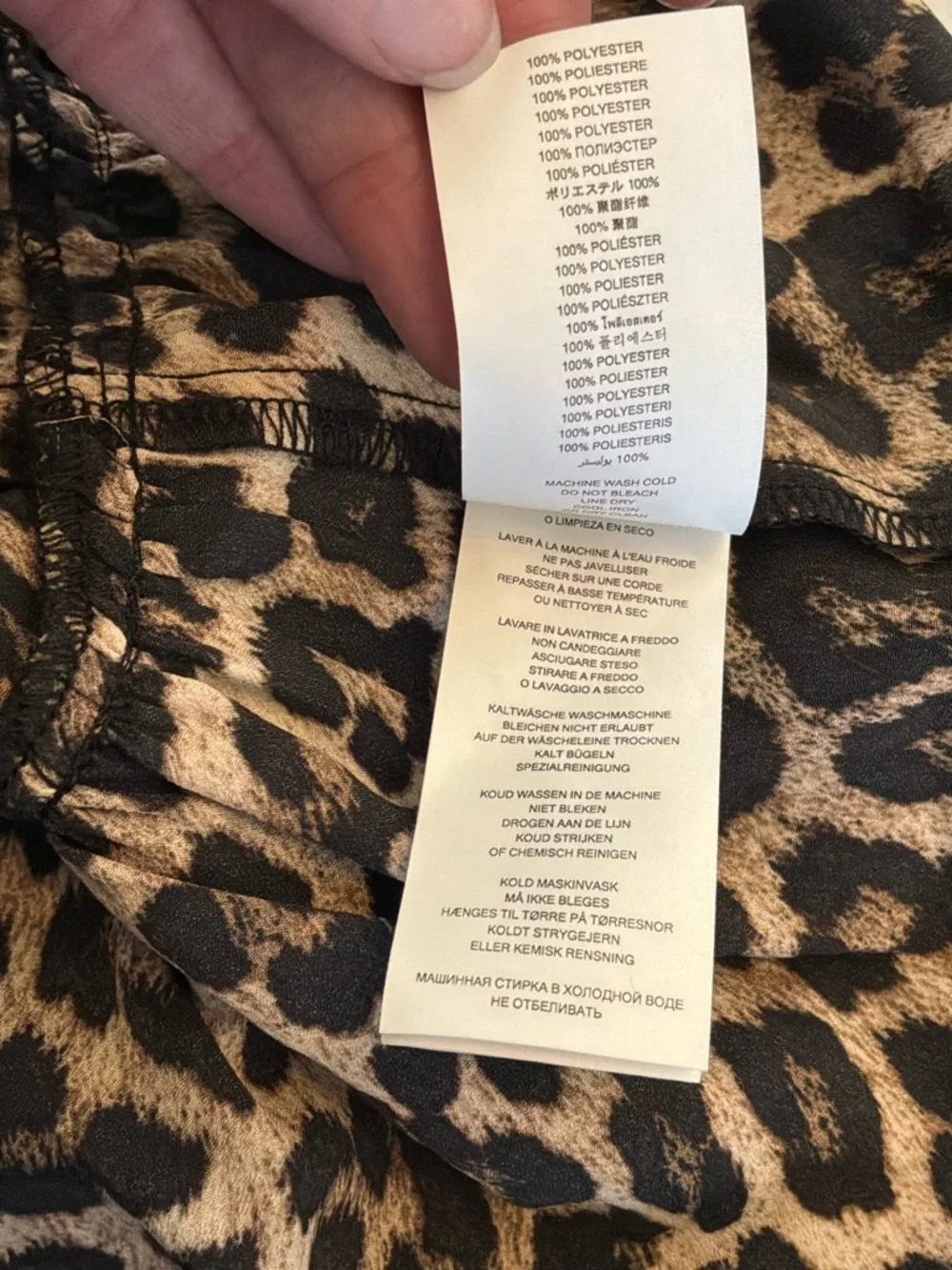 NWT Michael Kors “Julia” Leopard Print Dress XS